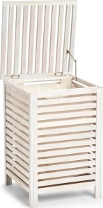 Kosz na pranie Zeller Kosz na pranie drewniany, skrzynia, kolor biały, ZELLER 6
