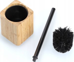 Zeller Pojemnik na szczotkę WC, bamboo, ZELLER 3