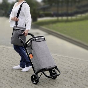 Maximex Wózek na zakupy na kółkach z torbą termiczną, 38 l 2