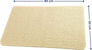Maximex Mata antypoślizgowa 50x80cm beżowy 4