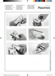 Maximex Wielofunkcyjny otwieracz kuchenny 6w1 COMFORT 5