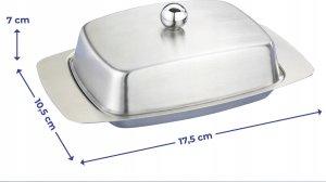 Maselniczka Maximex Maselniczka ze stali nierdzewnej, 17,5 x 7 x 10,5 cm 4