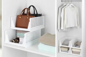 Maximex Zestaw 2 organizerów na ubrania 3