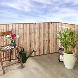 Maximex Osłona balkonowa z wzorem bambusa, 5 m x 85 cm 2