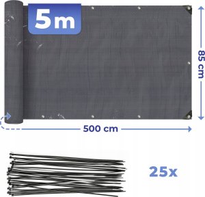 Maximex Osłona balkonowa, 5 m x 85 cm 3