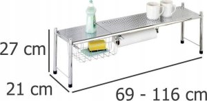 Maximex Teleskopowa półka kuchenna EXPANDO 5