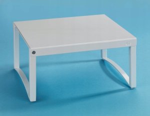Maximex Półka do szafki kuchennej na nóżkach, metalowy wkład ułatwiający przechowywanie - regulowana szerokość, 30-54 x 25 x 15 cm 2