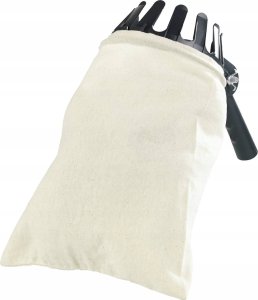 Maximex Zbierak do owoców, bawełniana torba, Ø 14 cm 6