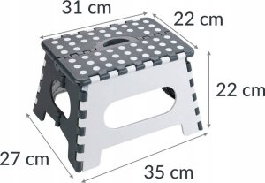 Maximex Taboret składany antypoślizgowy SECURA, max. 150 kg 2