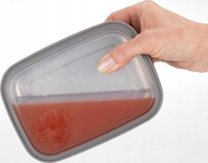 Maximex Pojemniki na żywność, stal nierdzewna, 3 sztuki 3