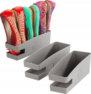 Maximex Organizer na buty, pionowy, 3 sztuki w komplecie 2