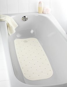 Maximex Antypoślizgowa mata do wanny NATURAL RUBBER* 90 x 37 cm 2