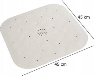 Maximex Antypoślizgowa mata do brodzika NATUAL RUBBER, 45 x 45 cm 2