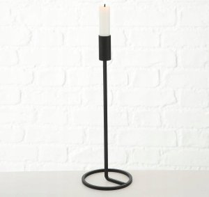 Boltze Metalowe świeczniki Fio, 3 sztuki, czarne 5