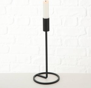 Boltze Metalowe świeczniki Fio, 3 sztuki, czarne 6