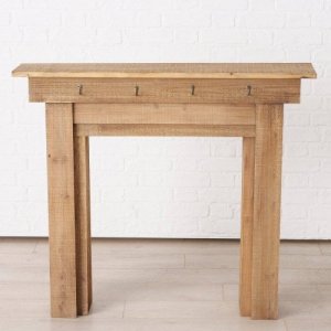 Boltze Konsola kominkowa FERDINAND, drewniana, 95 x 110 cm 3
