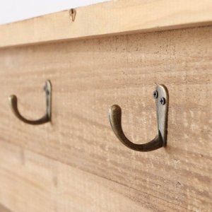 Boltze Konsola kominkowa FERDINAND, drewniana, 95 x 110 cm 4