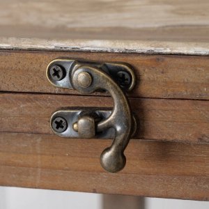 Boltze Lampiony drewniane LAURIE, 2 sztuki 4