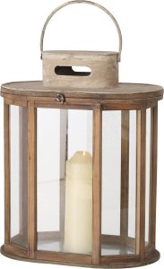 Boltze Lampiony drewniane LAURIE, 2 sztuki 8