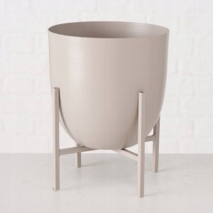 Boltze Komplet osłonek na doniczkę z metalu KILANA, 2 sztuki 5