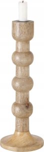 Boltze Drewniane świeczniki rzeźbione BUBBLES, 2 sztuki 5