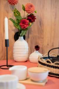 Boltze Wazon dekoracyjny Meruna, porcelanowy, 3 sztuki 15