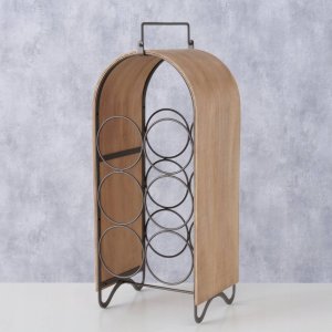 Boltze Stojak na wino loft CHIANTI, na 6 butelek, 50 cm 2