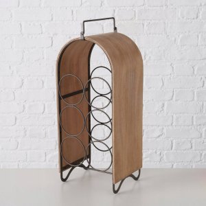 Boltze Stojak na wino loft CHIANTI, na 6 butelek, 50 cm 7