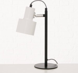 Boltze Metalowa lampa stołowa Riva, 36 cm, regulowany klosz 5