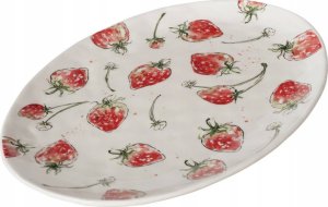 Boltze Półmisek ceramiczny STRAWBERRY, wzór w truskawki, 39 x 31 cm 1