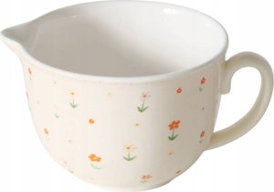 Boltze Ceramiczna miska do mieszania sałaty BLÜMI, w kwiatki, 2500 ml 1