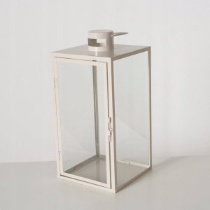 Boltze Lampiony metalowe ARANIA, beżowe, 2 sztuki 5