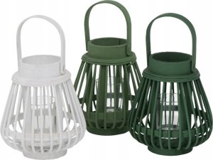 Boltze Bambusowy lampion Ilvie,16 cm, tealight 4