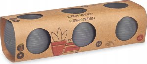 Ibergarden Doniczki samonawadniające, plastikowe, 3 sztuki, Ø 6 cm 3