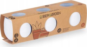 Ibergarden Doniczki samonawadniające, plastikowe, 3 sztuki, Ø 10 cm 4