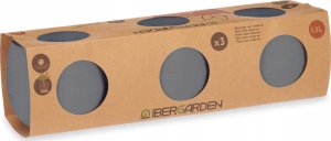 Ibergarden Doniczki samonawadniające, plastikowe, 3 sztuki, Ø 10 cm 4