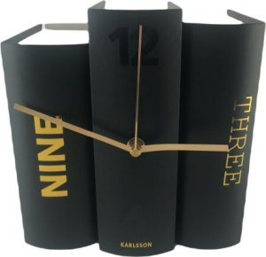 Karlsson Zegar książki BOOK, 20 x 20 x 15 cm 2
