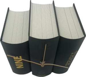 Karlsson Zegar książki BOOK, 20 x 20 x 15 cm 4