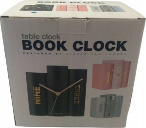 Karlsson Zegar książki BOOK, 20 x 20 x 15 cm 6