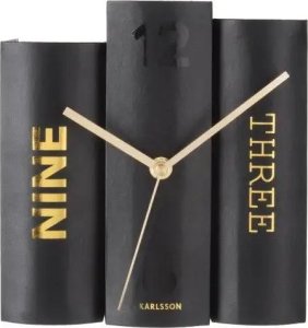 Karlsson Zegar książki BOOK, 20 x 20 x 15 cm 9