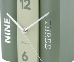 Karlsson Zegar książki BOOK, 20 x 20 x 15 cm 3