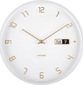 Karlsson Zegar ścienny DATA FLIP, Ø 30 cm 4