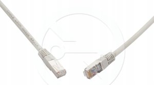 Solarix PATCHCORD SKRĘTKA GETFORT CAT.6 SFTP 0,5m szary 1