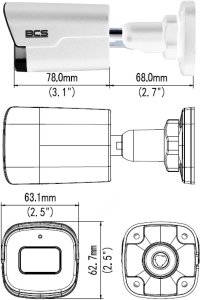 Kamera IP BCS Kamera BCS POINT BCS-P-TIP25FSR4-Ai2 2