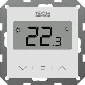 Tech Tech przewodowy regulator pokojowy F-2z v1 dwustanowy do systemów ramkowych, czarny STF-2ZV1BK 1