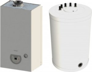 Termet Termet pakiet 1: kocioł kondensacyjny jednofunkcyjny Silver Pro 20 kW + zasobnik SG PLUS 100l WKP6151000000-16/G 1