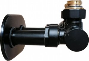 Invena Invena zestaw termostatyczny zespolony PROV typu duoplex do dolnego podłączenia, czarny CZ-91-015 27