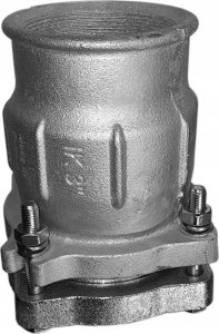 AGAflex Agaflex złączka zaciskowa na bosy koniec rury stalowej oraz niebieskiej (PE) z gwintem wewnętrznym 3" 10020018 3