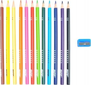 MFP paper kredki 12 szt. trójkątne z temperówką 6300624 5