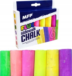 MFP paper kreda chodnikowa M fluo owalna mix kolorów 6320142 3